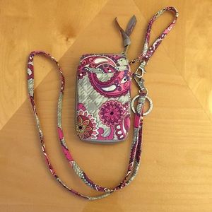 Vera Bradley Wristlet- Pink